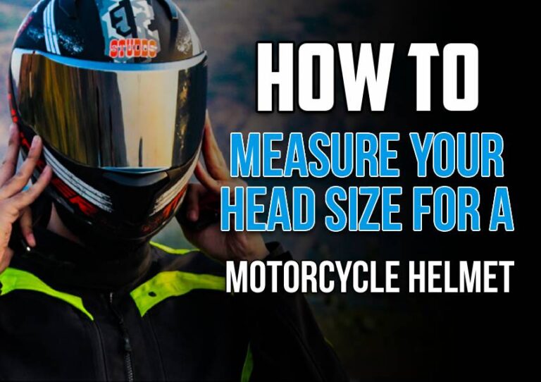 How to Measure Your Head Size for a Motorcycle Helmet