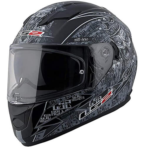 LS2 Full Face Stream (Best motorcycle helmet for hot weather 2021)