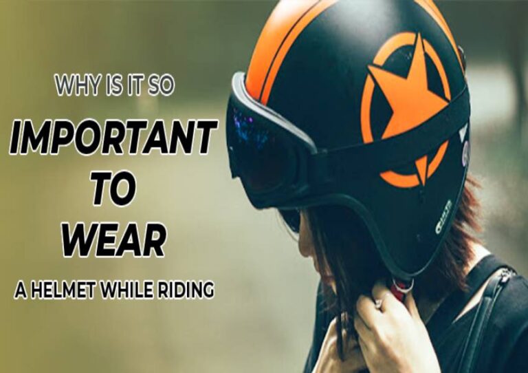 why is it so important to wear a helmet